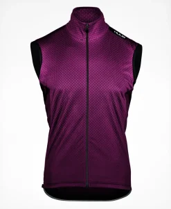 Core 4 Cycling Gilet Burgundy - Men's