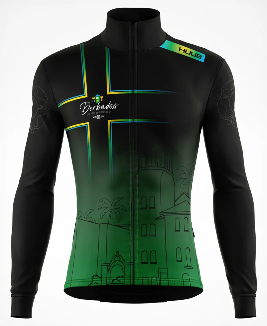 Derbados Thermal Long Sleeve Cycle Jersey - Men's