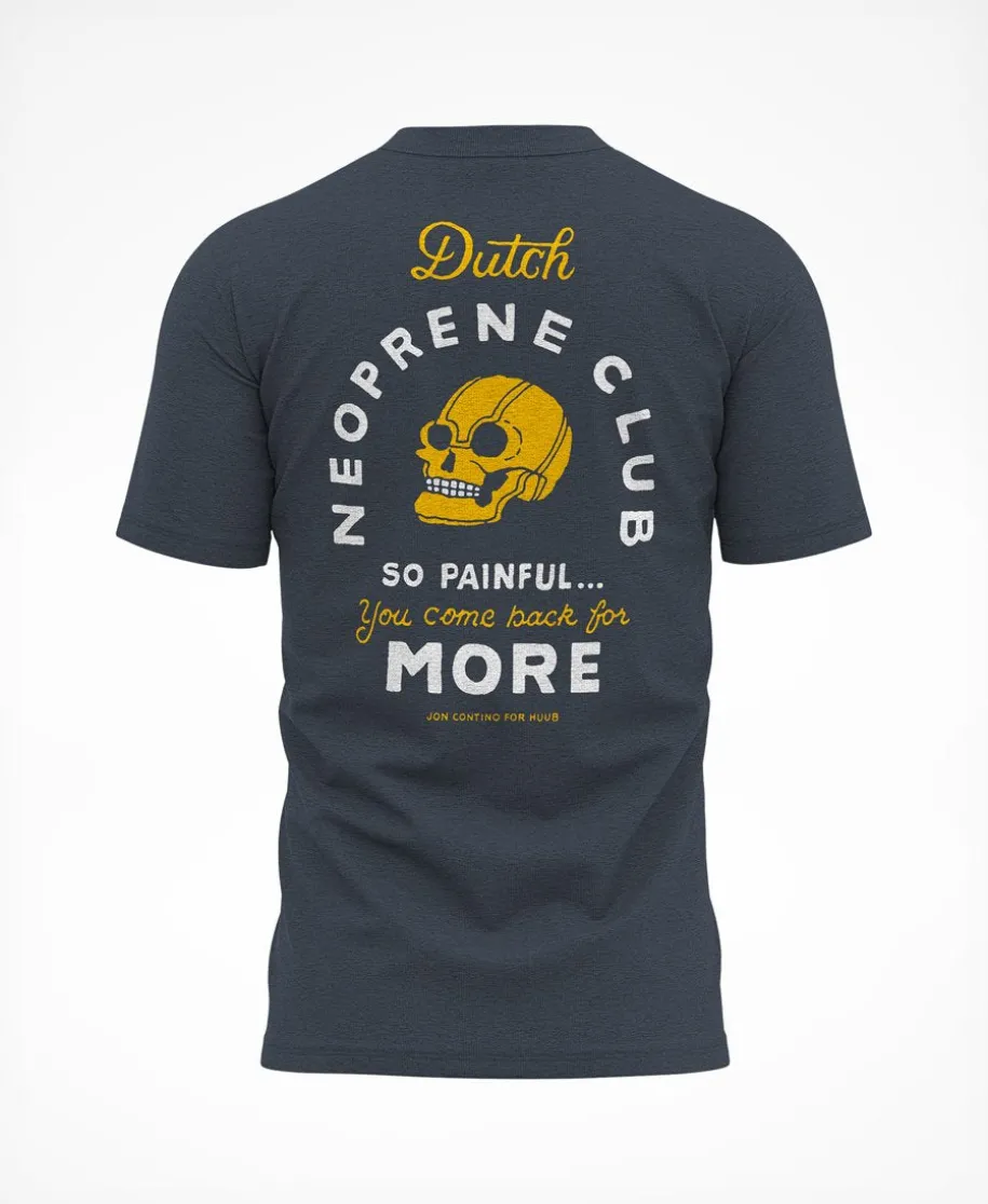 Dutch Neoprene Club T-Shirt Steel Blue