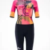 Her Spirit Long Course Tri Suit Patchwork- Women's