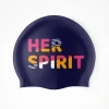 Her Spirit Swim Cap - Patchwork