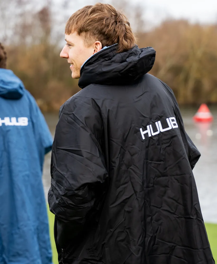 HUUB Changing Robe Black and Blue - XS/Junior