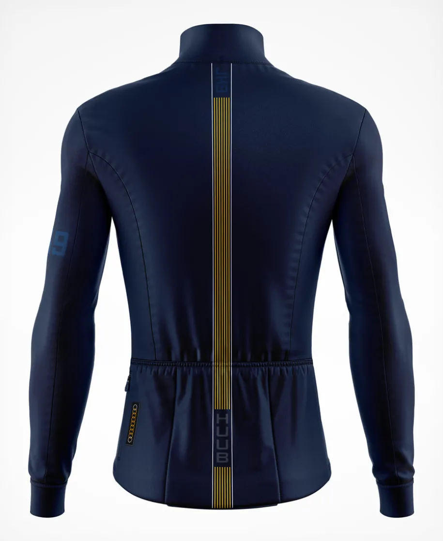 JK9 - Jason Kenny Long Sleeve Jersey Midnight Blue - Men's