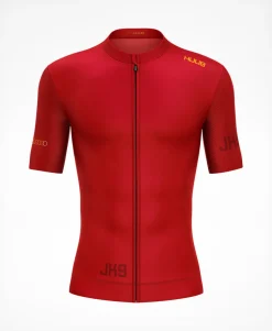 JK9 - Jason Kenny Short Sleeve Jersey Cherry Red - Men's