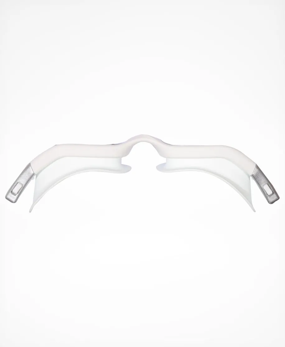 Mirage Swim Goggle - White / Silver Mirror