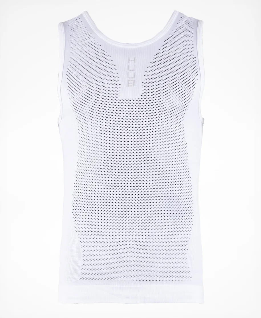 Seamless Thermal Knit Baselayer - White