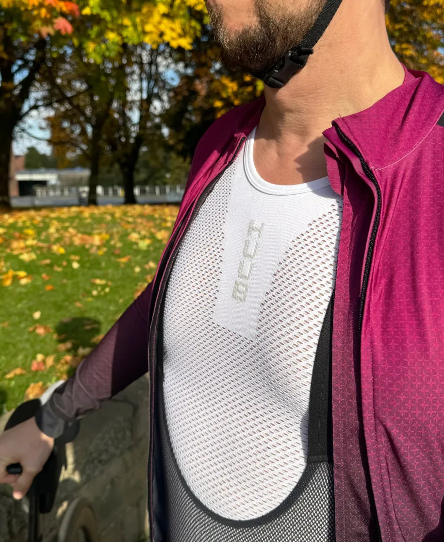 Seamless Thermal Knit Baselayer - White