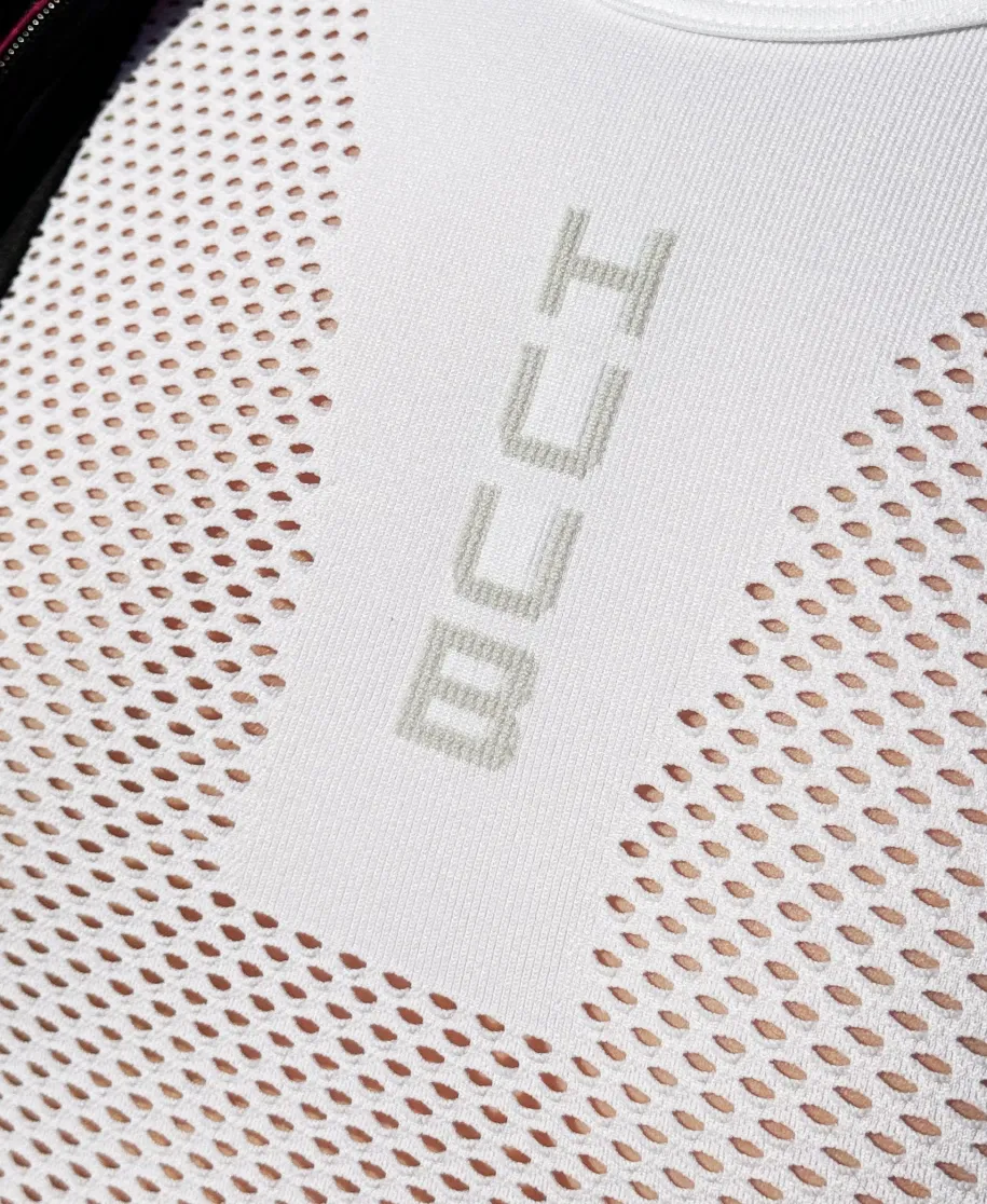 Seamless Thermal Knit Baselayer - White